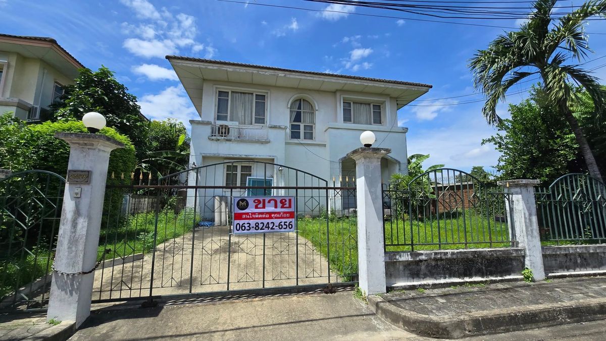 ขายบ้านพระราม 2 บางขุนเทียน : ขายบ้านเดี่ยว 2 ชั้น โครงการนันทวัน พระราม 2 ซอยพระราม2 (แสมดำ – บางขุนเทียน) บ้านเดี่ยว 2 ชั้น หลังใหญ่   เนื้อที่ 73.5 ตารางวา  พื้นที่ใช้สอย 254 ตารางเมตร  3 ห้องนอน | 3 ห้องน้ำ