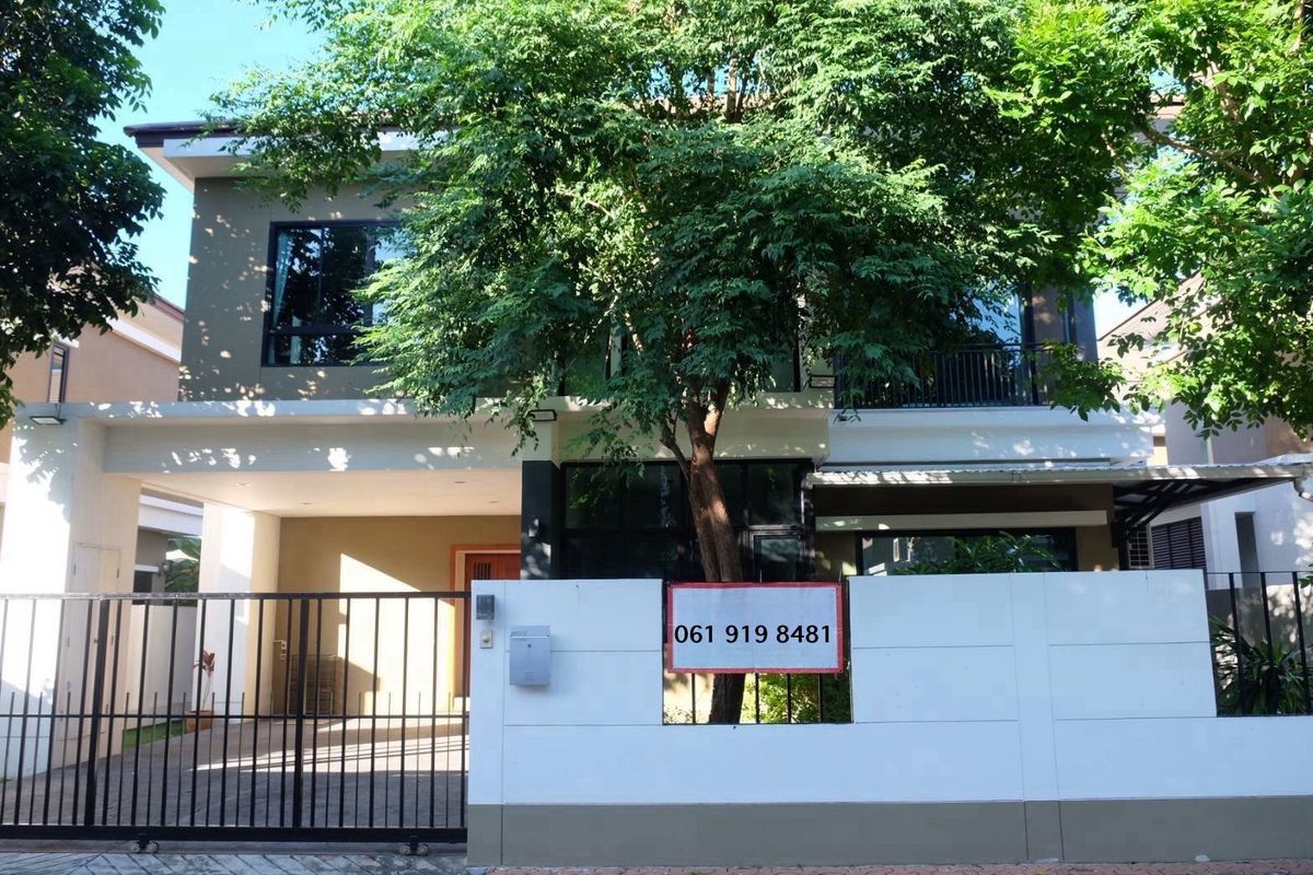 ให้เช่าบ้านบางนา แบริ่ง ลาซาล : ให้เช่าบ้านเดี่ยว Villa Arcadia ศรีนครินทร์4 นอน 3น้ำ 72ตารางวา