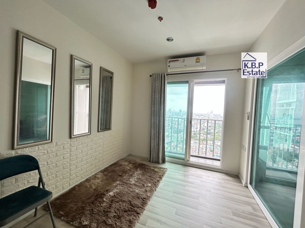 For SaleCondoSathorn, Narathiwat : Selling the Key Sathorn-Jerirat High class-Very beautiful view. 1 bedroom, 1 bathroom, size 32.75 sqm, 36th floor