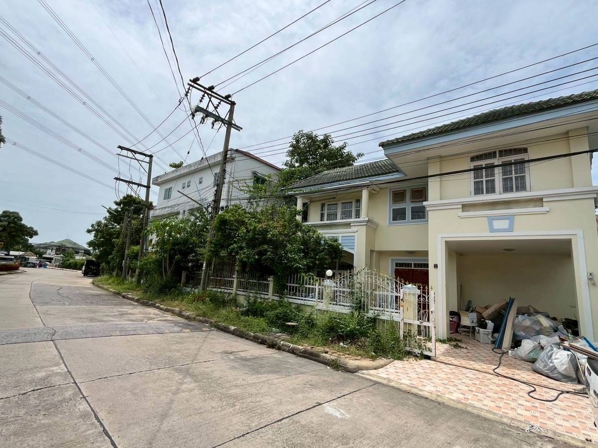 ขายบ้านนนทบุรี บางใหญ่ บางบัวทอง : ขายบ้านเดี่ยว พาร์ควิลเลจ1-บางบัวทอง นนทบุรี