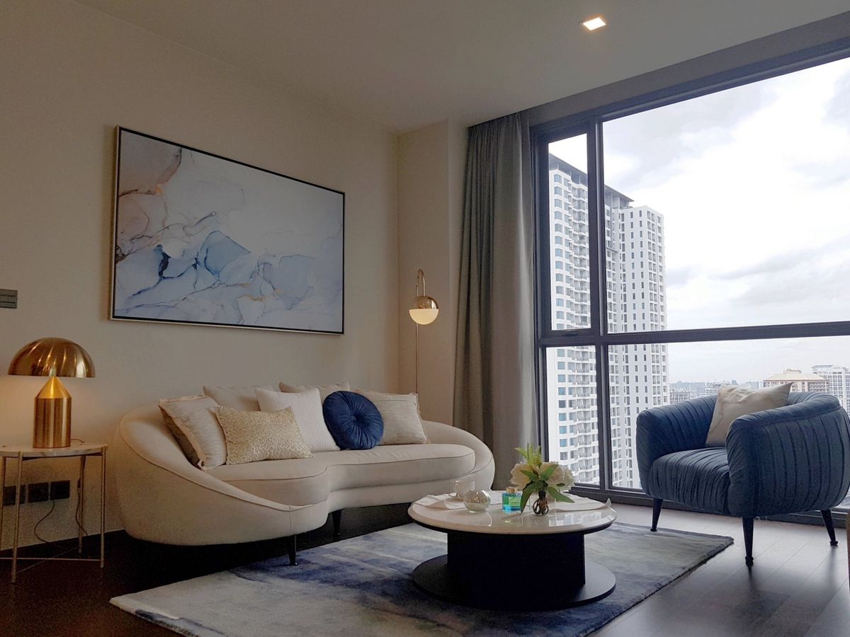For RentCondoRatchathewi,Phayathai : 🌿 ✨ The Line Ratchathewi ✨🌿 2 BED 2 Bath, Rental 50,000 BAHT