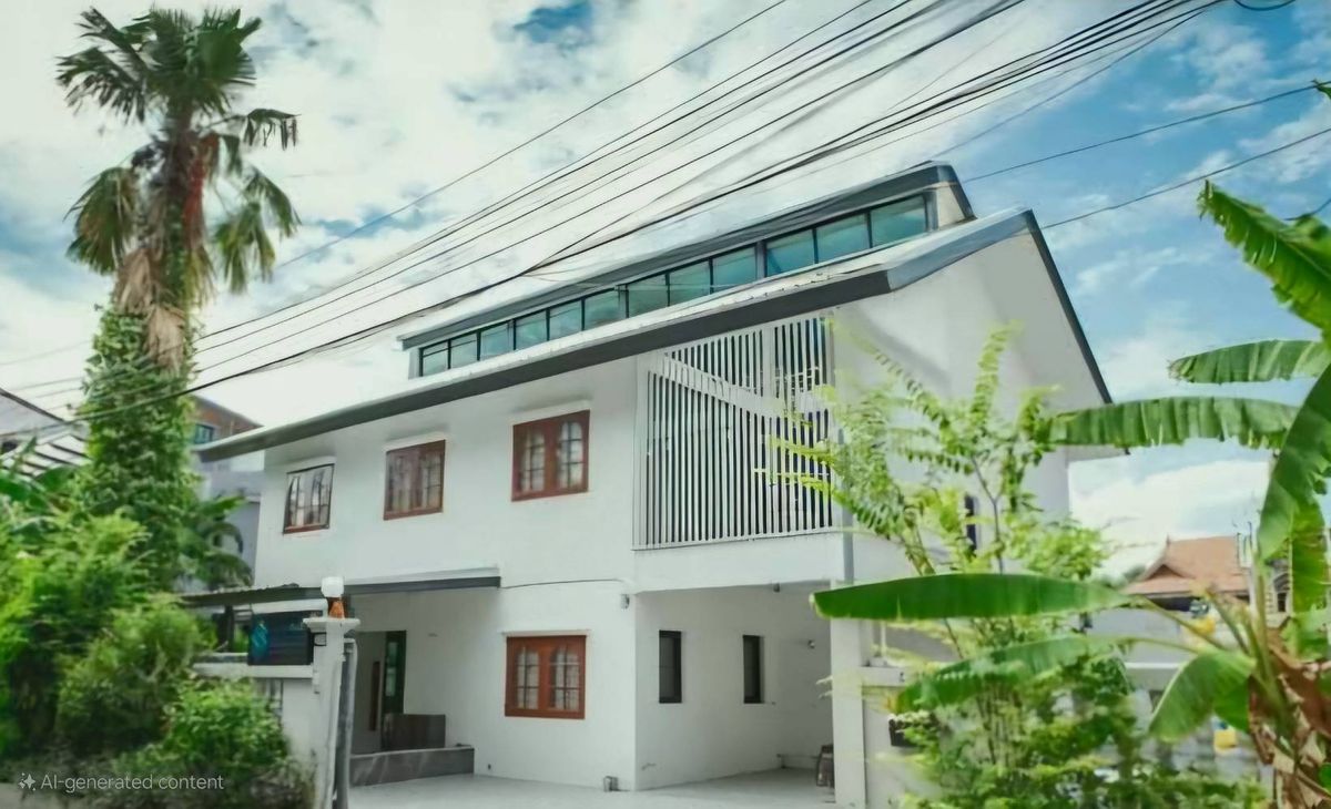 ให้เช่าโฮมออฟฟิศโชคชัย4 ลาดพร้าว71 : Home office ใหม่ กลางโชคชัย 4 จอดรถได้หลายคัน