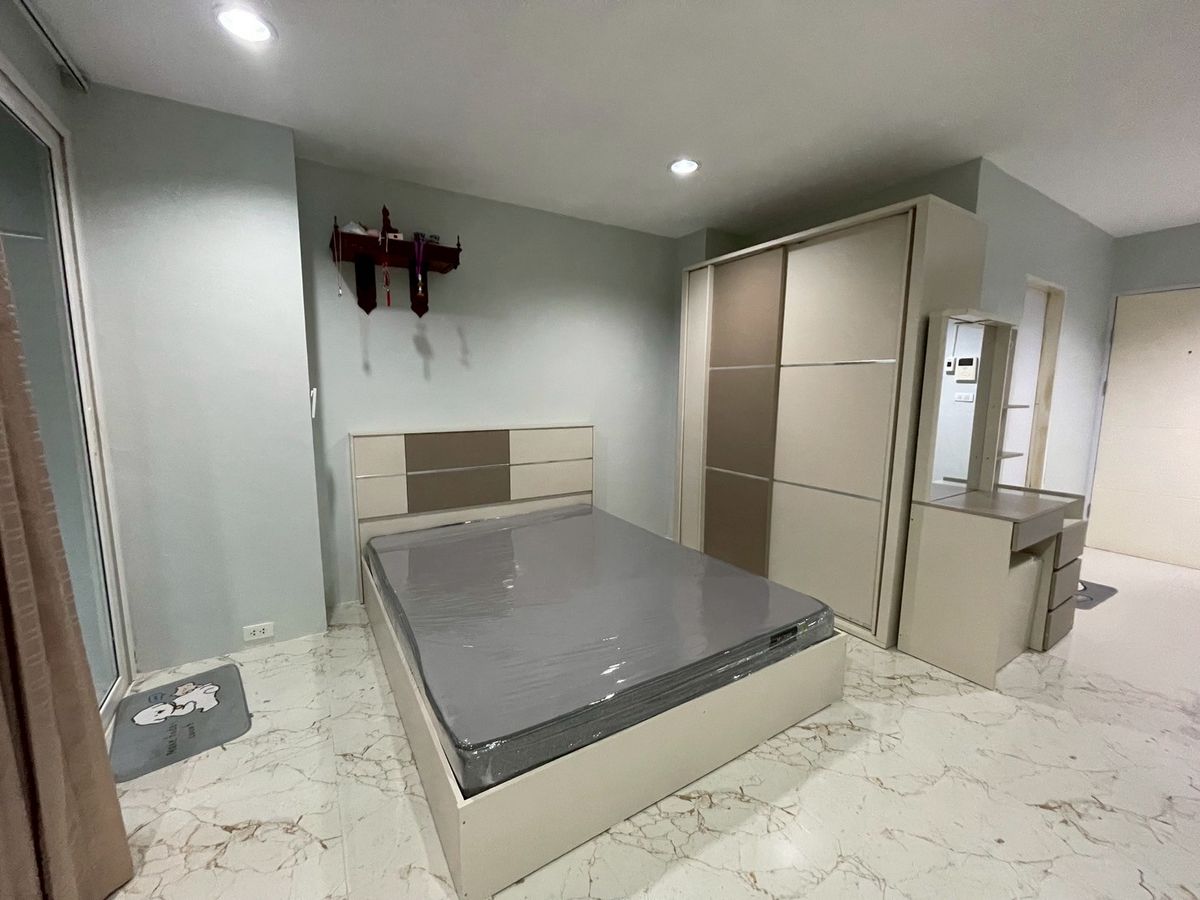 For RentCondoLadkrabang, Suwannaphum Airport : 🌟 AIRLINK Residence Condo for Rent, Romklao, very new room! 🔥 Only 8,000 baht/month‼ ️