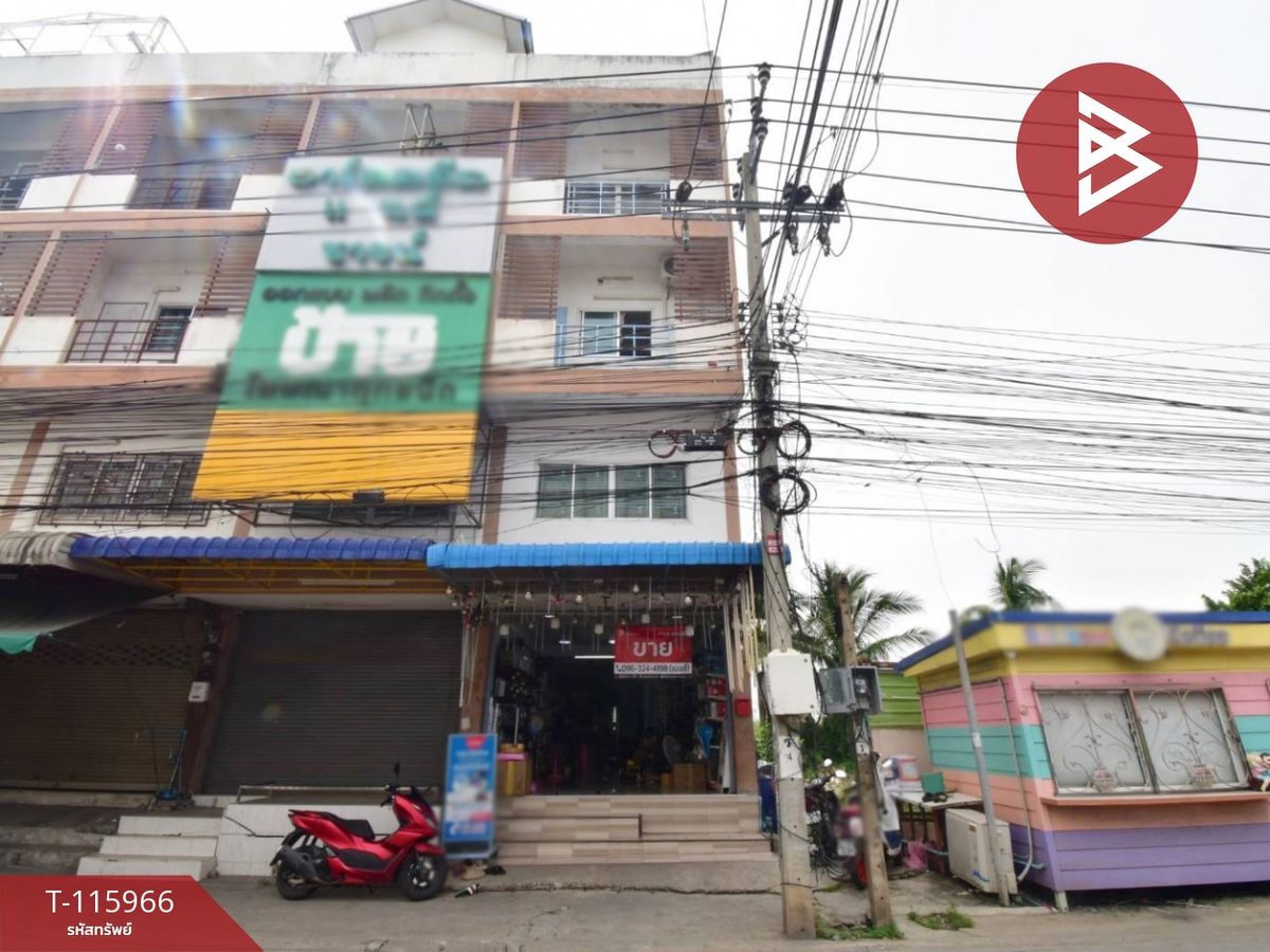 For SaleShop HouseSamut Prakan,Samrong : Commercial building for sale Soi Suksawat 78, area 26.7 sq.wah, Phra Samut Chedi, Samut Prakan