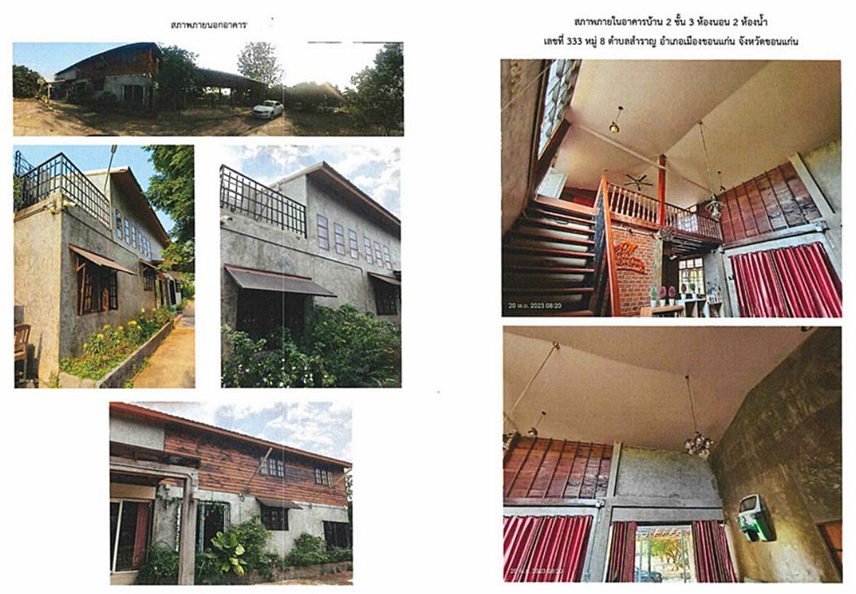ขายที่ดินขอนแก่น : สอบถามโทร : 094-496-3566 ขายด่วน (ขาดทุน) ที่ดินพร้อมสิ่งปลูกสร้าง เป็นบ้านพักอาศัยพร้อมเฟอร์ โกดัง นาข้าว บ่อน้ำ พื้นที่เกือบ 5 ไร่ ตำบลสำราญ เมืองขอนเแก่น ใกล้ตัวเมืองขอนแก่น 12 กม.