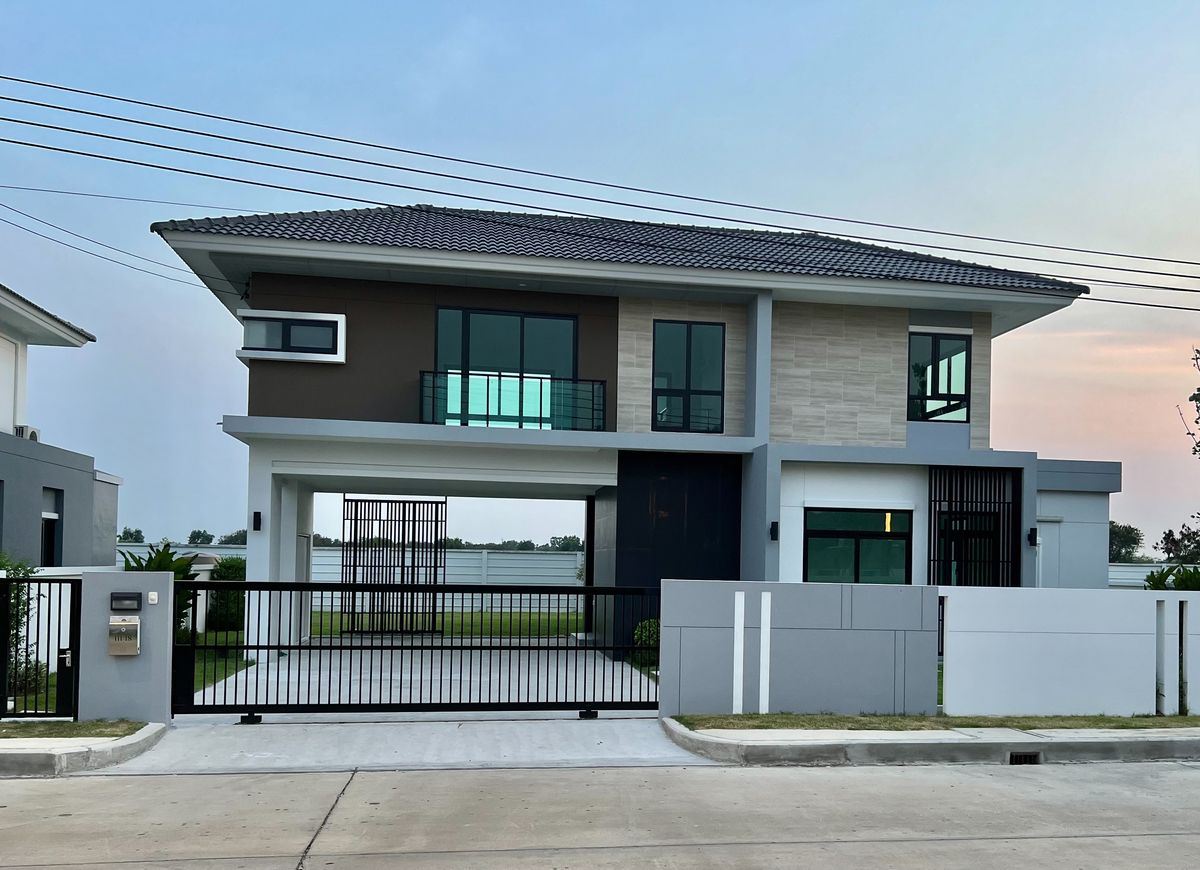 ขายบ้านมีนบุรี-ร่มเกล้า : ซิลเวอร์เลค พาร์ค / 4 ห้องนอน (ขาย), Silverlake Park / 4 Bedrooms (FOR SALE) BEAM063