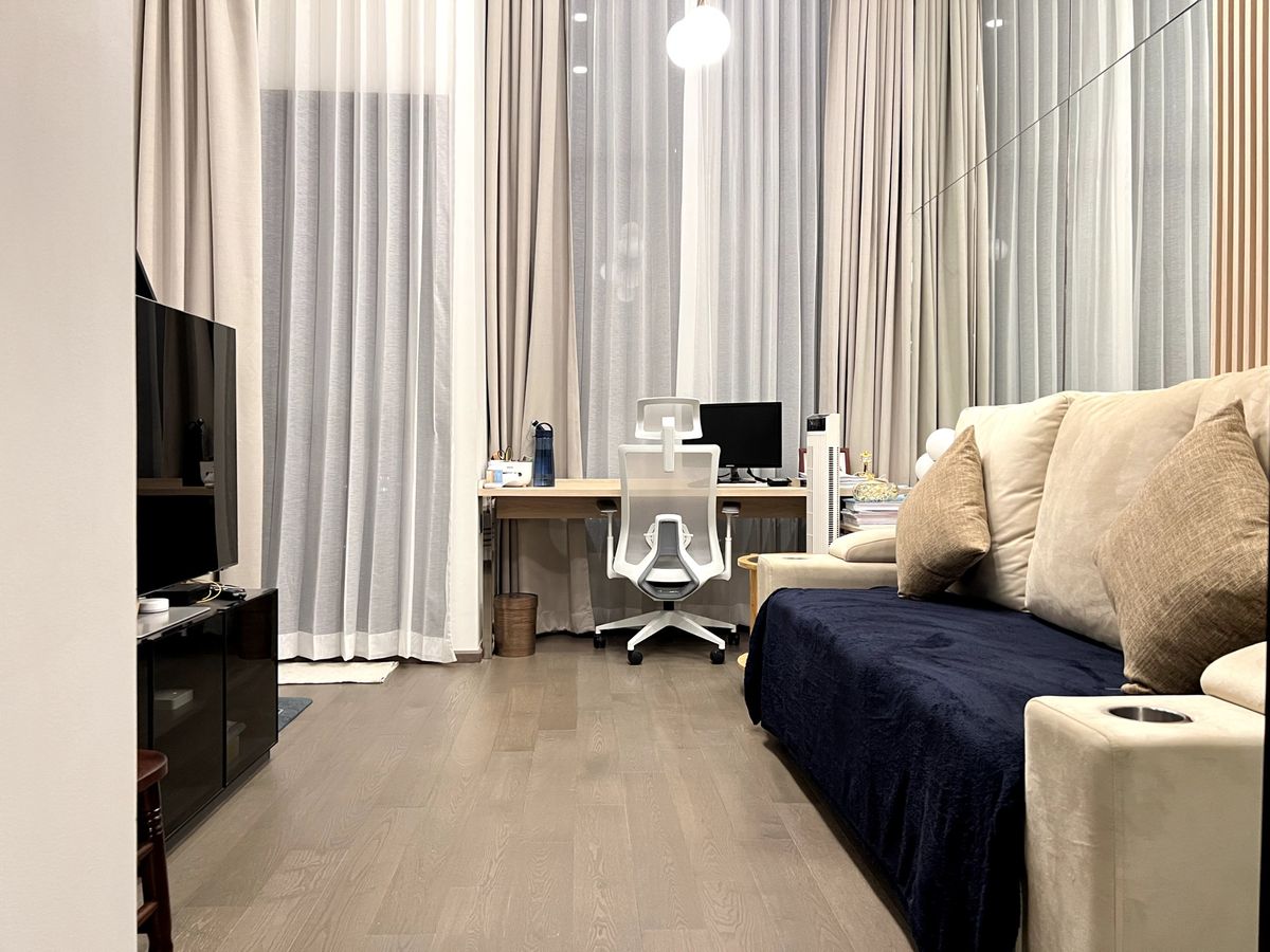 ให้เช่าคอนโดสยาม จุฬา สามย่าน : Park Origin Chula Samyan【𝐑𝐄𝐍𝐓】🔥โทนอุ่นแบบสไตล์ญี่ปุ่น เฟอร์บิ้วอินครบ อยู่แล้วโล่งสบาย🔥 ติดต่อไลน์ไอดี: @hacondo