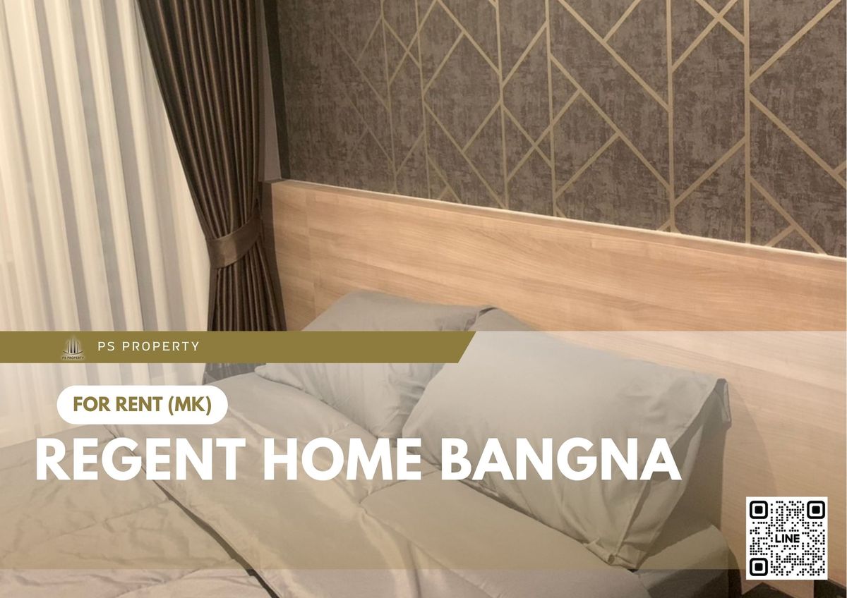 ให้เช่าคอนโดบางนา แบริ่ง ลาซาล : ให้เช่า ✨ Regent home bangna ✨ เฟอร์นิเจอร์ และ เครื่องใช้ไฟฟ้าครบ ใกล้ BTS บางนา