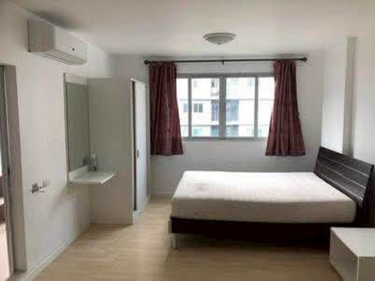 ให้เช่าคอนโดนวมินทร์ รามอินทรา : ให้เช่าถูก!!  D condo (ดีคอนโด) รามอินทรา คอนโดติดรถไฟฟ้า สายสีชมพู วิวสระว่ายน้ำ ห้องตกแต่งพร้อมเข้าอยู่ (SAV441)