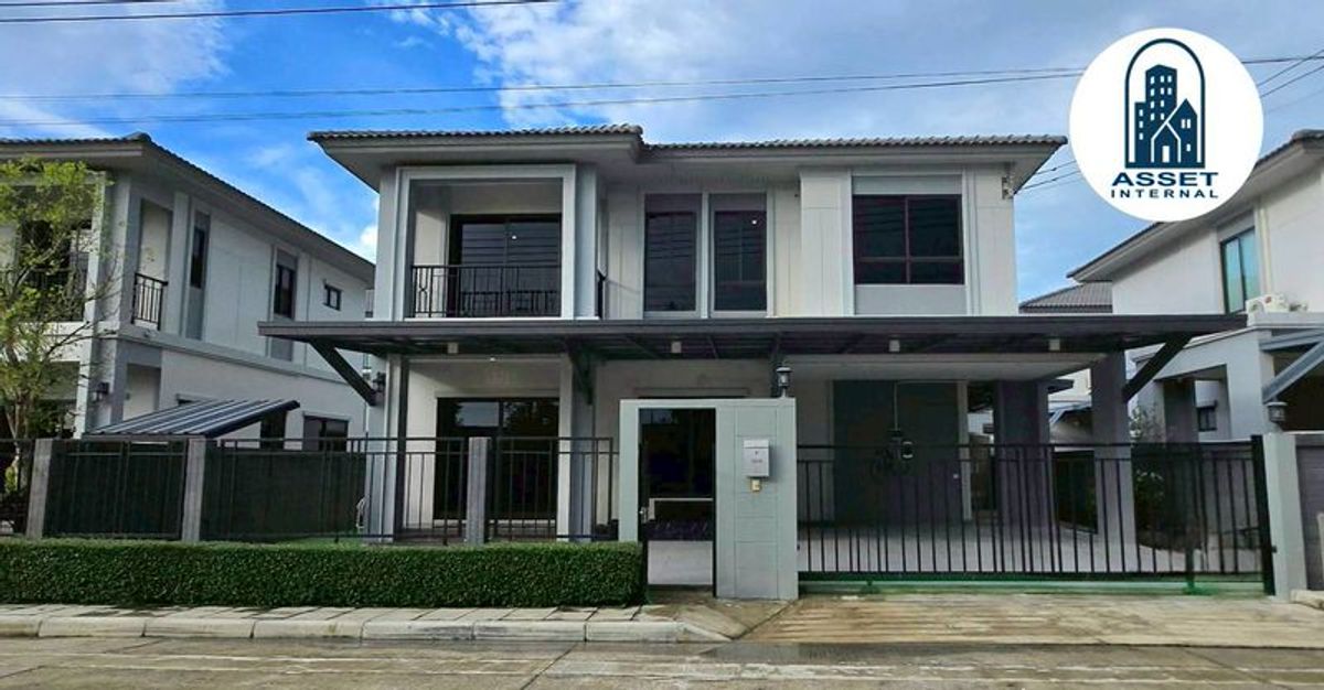 ขายบ้านนวมินทร์ รามอินทรา : ขาย ภัสสร เพรสทีจ จตุโชติ-วัชรพล (Passorn Prestige) ผ่อนตรงได้ บ้านเดี่ยว 2 ชั้น ขนาด 51.9 ตร.ว. 4 ห้องนอน 3 ห้องน้ำ จอดรถ 2 คัน ถนนจตุโชติ แขวงออเงิน เขตสายไหม กรุงเทพมหานคร