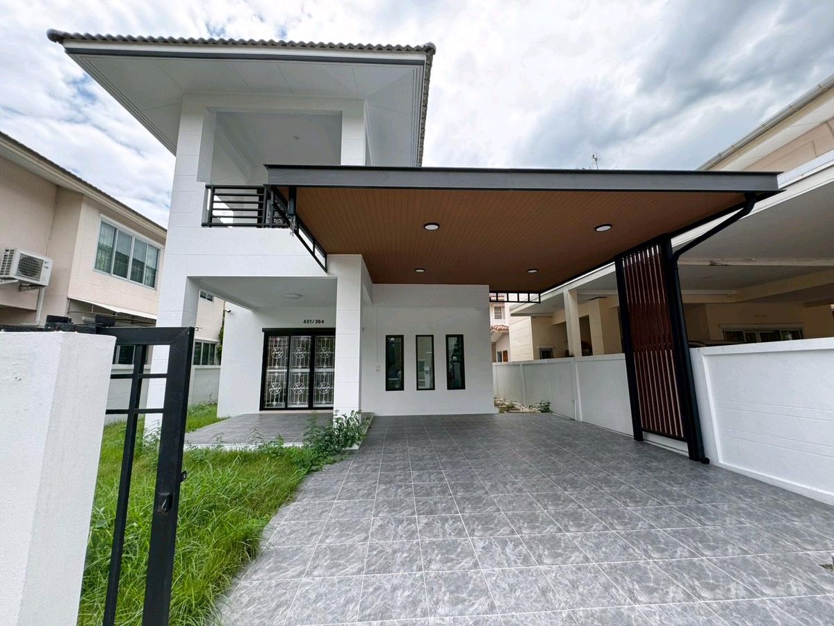 ขายบ้านมีนบุรี-ร่มเกล้า : บ้านเดี่ยวสุวินทวงศ์ ราคาดีฟรีดาวน์ 