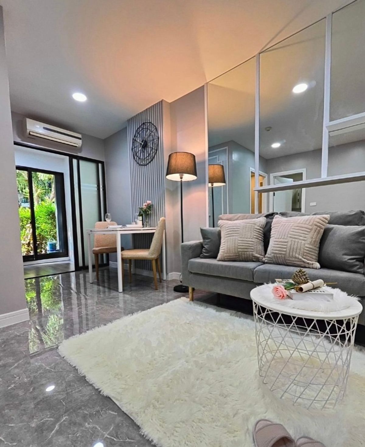 For RentCondoOnnut, Udomsuk : Renting icon, Sukhumvit 103, beautiful, ready to be near Central Plaza, Bang Na. Interested in Atline.@841QLNR