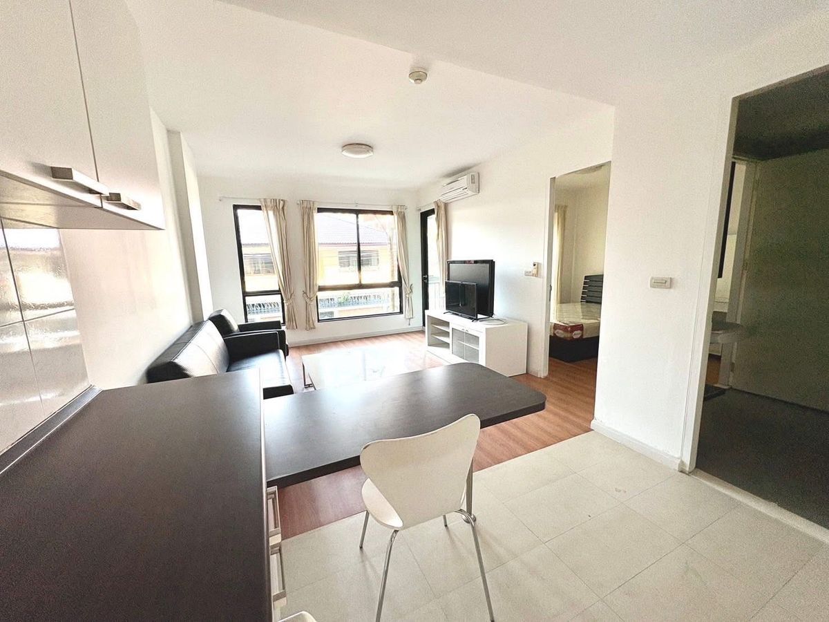 For RentCondoOnnut, Udomsuk : SENS107  For rent, The Sense Sukhumvit 68, fully furnished, 43 sqm. 16,000./month, 064-959-8900