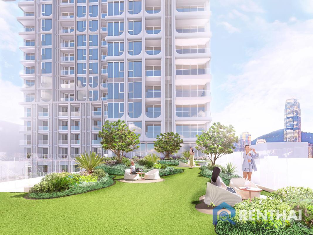 ขายคอนโดพัทยา บางแสน ชลบุรี สัตหีบ : คอนโดห้องนอน 1 ห้องหรูหราใน P T Y Residence Sai 1, พัทยา พร้อมสิ่งอำนวยความสะดวกที่สุดระดับพรีเมี่ยมและทิวทัศน์ที่สวยงามที่สุด