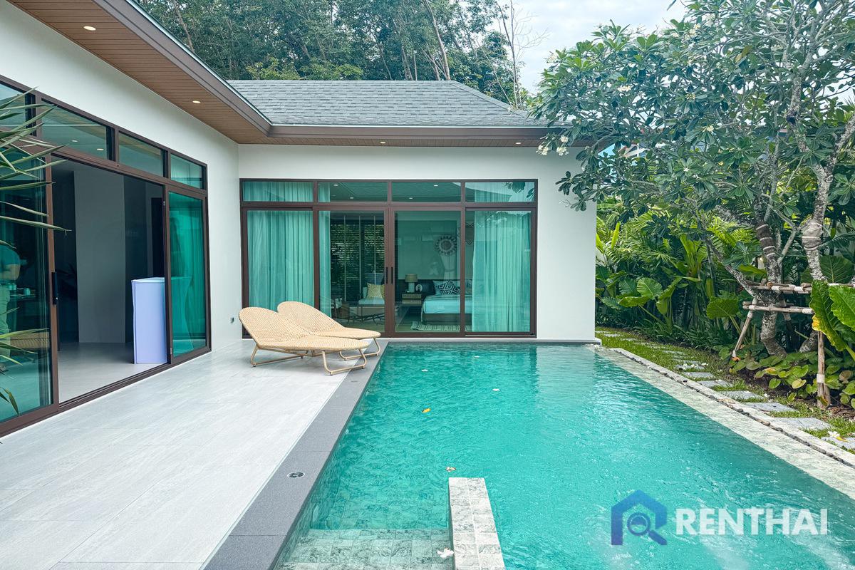 ขายบ้านภูเก็ต : บ้านเดี่ยว ดีไซน์ทันสมัย | สระว่ายน้ำส่วนตัว | เหมาะสำหรับการลงทุน