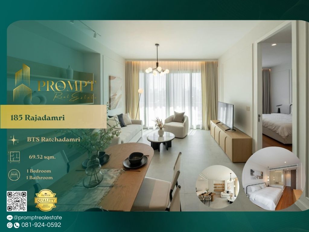 For RentCondoWitthayu, Chidlom, Langsuan, Ploenchit : QR03878 - 185 Rajadamri :  185 ราชดำริ - BTS Ratchadamri