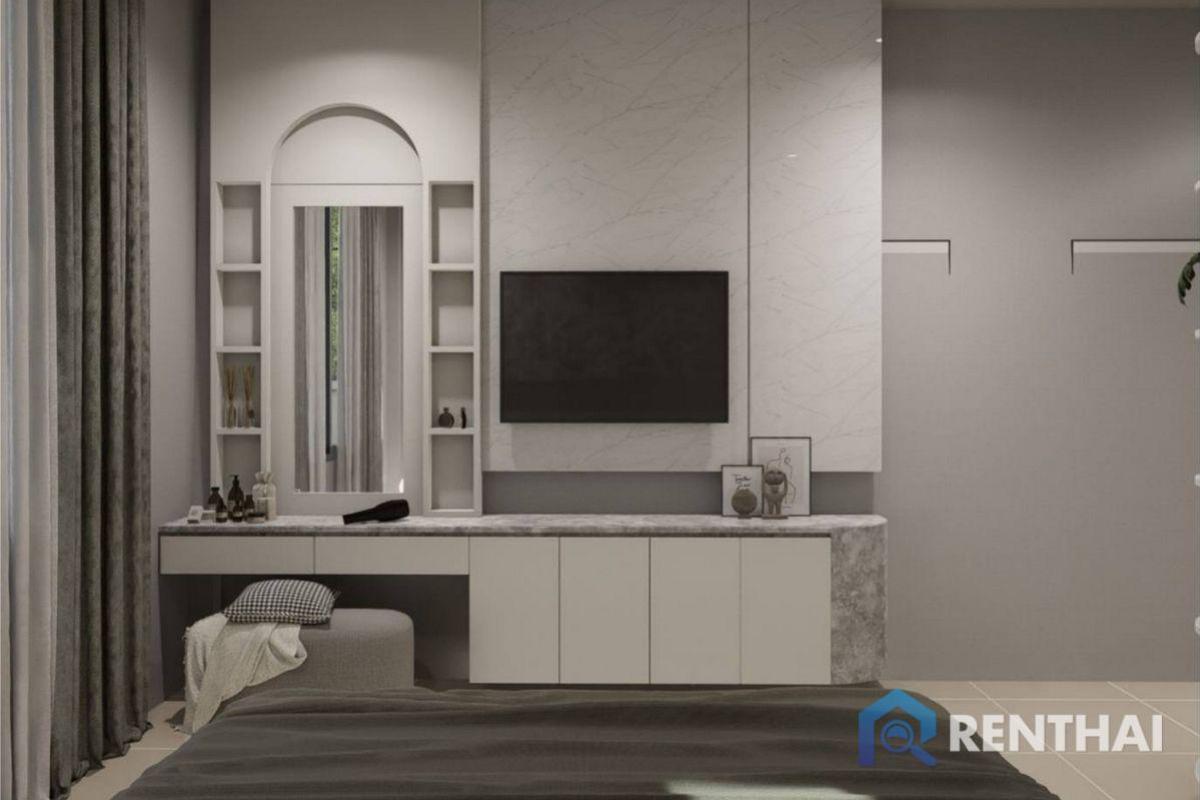 ขายบ้านพัทยา บางแสน ชลบุรี สัตหีบ : สำหรับ ขาย บ้าน 4 ห้องนอน ที่ โป่ง