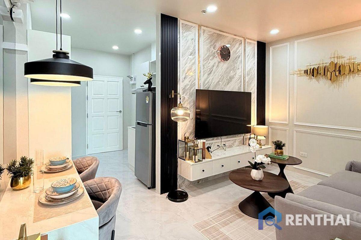 ขายคอนโดพัทยา บางแสน ชลบุรี สัตหีบ : สำหรับ ขาย คอนโด 1 ห้องนอน ที่ View Talay 5