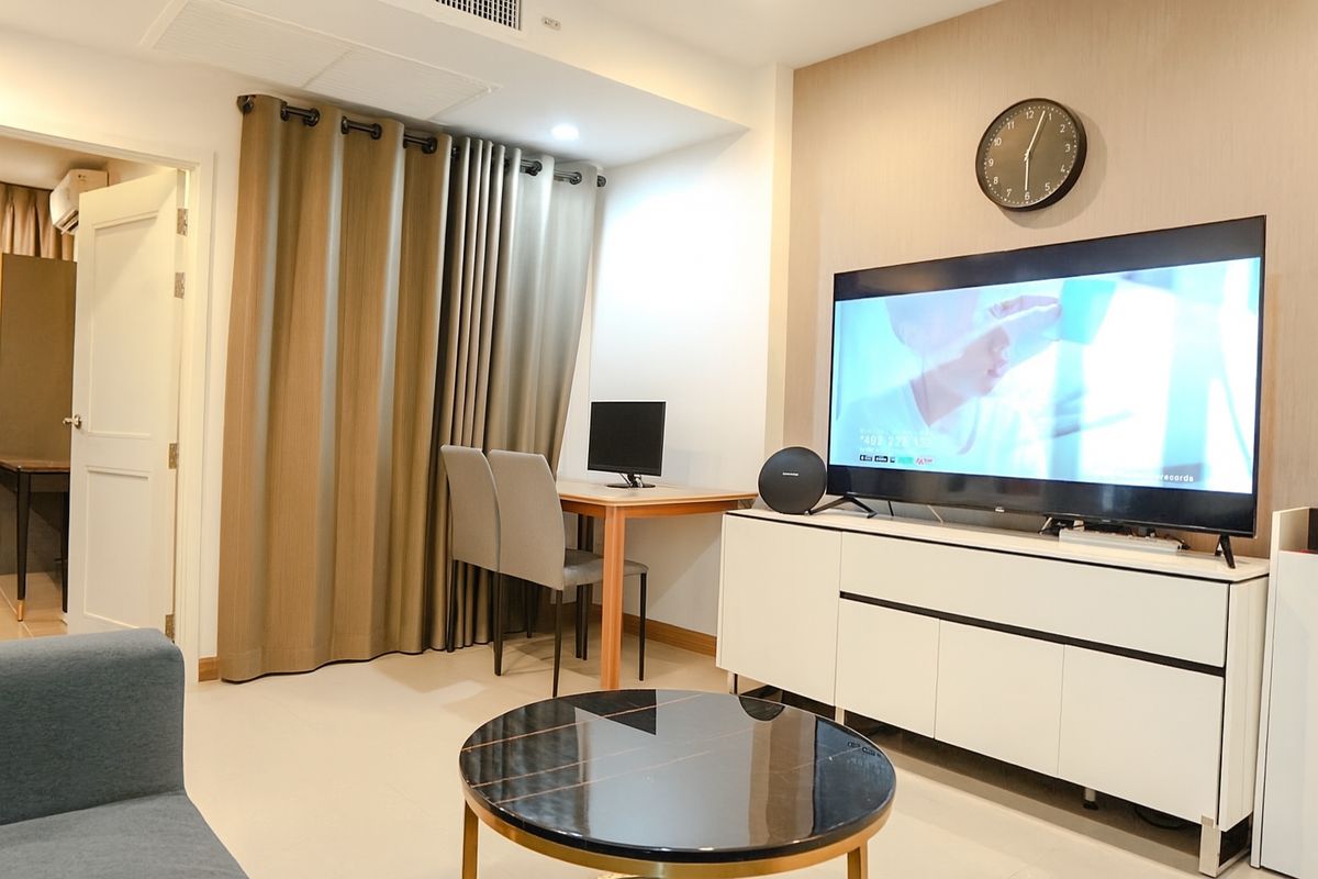 For RentCondoRama9, Petchburi, RCA : 🌟 Condo for Rent Supalai Wellington 2 - Ferrer Built -in, the whole room is ready to get close to MRT. Convenient to travel 🌟