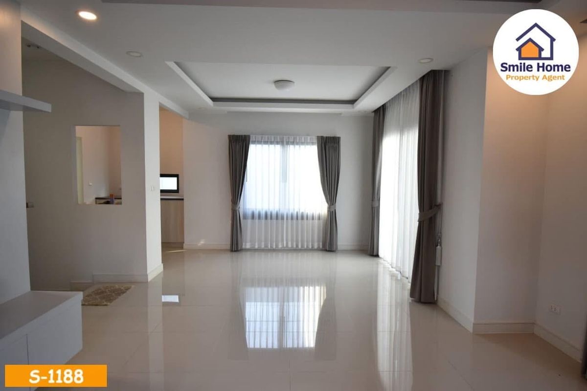 For SaleHouseBangna, Bearing, Lasalle : Ban Burasiri House, Bang Na Km. 26