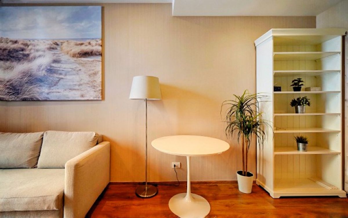 For RentCondoSukhumvit, Asoke, Thonglor : Low floor 1 bed 1 bath  35 sqm condo at Noble BE33 for rent 28,000THB per month, Sukhumvit Soi 33, Phrom Phong BTS station