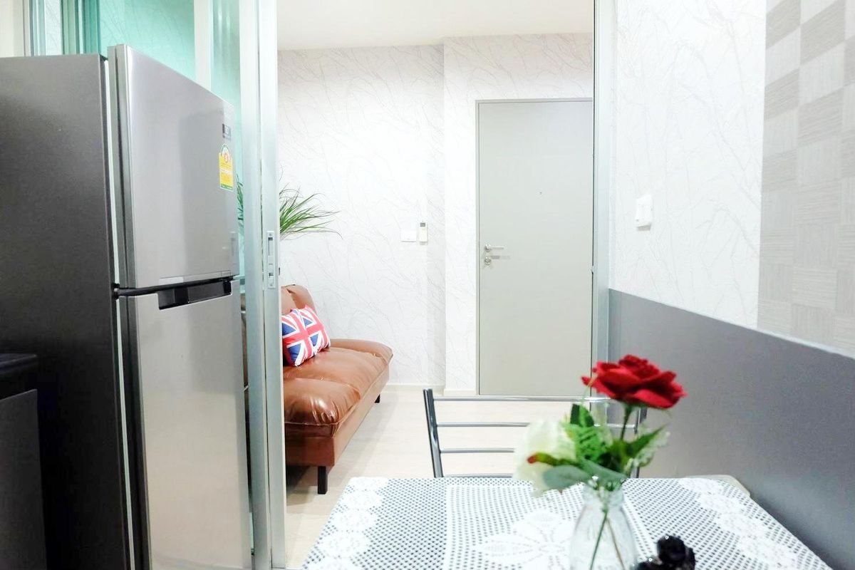 For RentCondoRatchadapisek, Huaikwang, Suttisan : For rent Life Ratchadaphisek 1 bedroom, 35th floor, size 31.57 sq m., excellent condition.