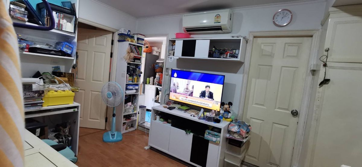 ขายคอนโดรัชดา ห้วยขวาง : ขายคอนโด 1 ห้องนอน ชั้น 8 โครงการ lumpini วิลล์ ศูนย์วัฒนธรรม (S4910)