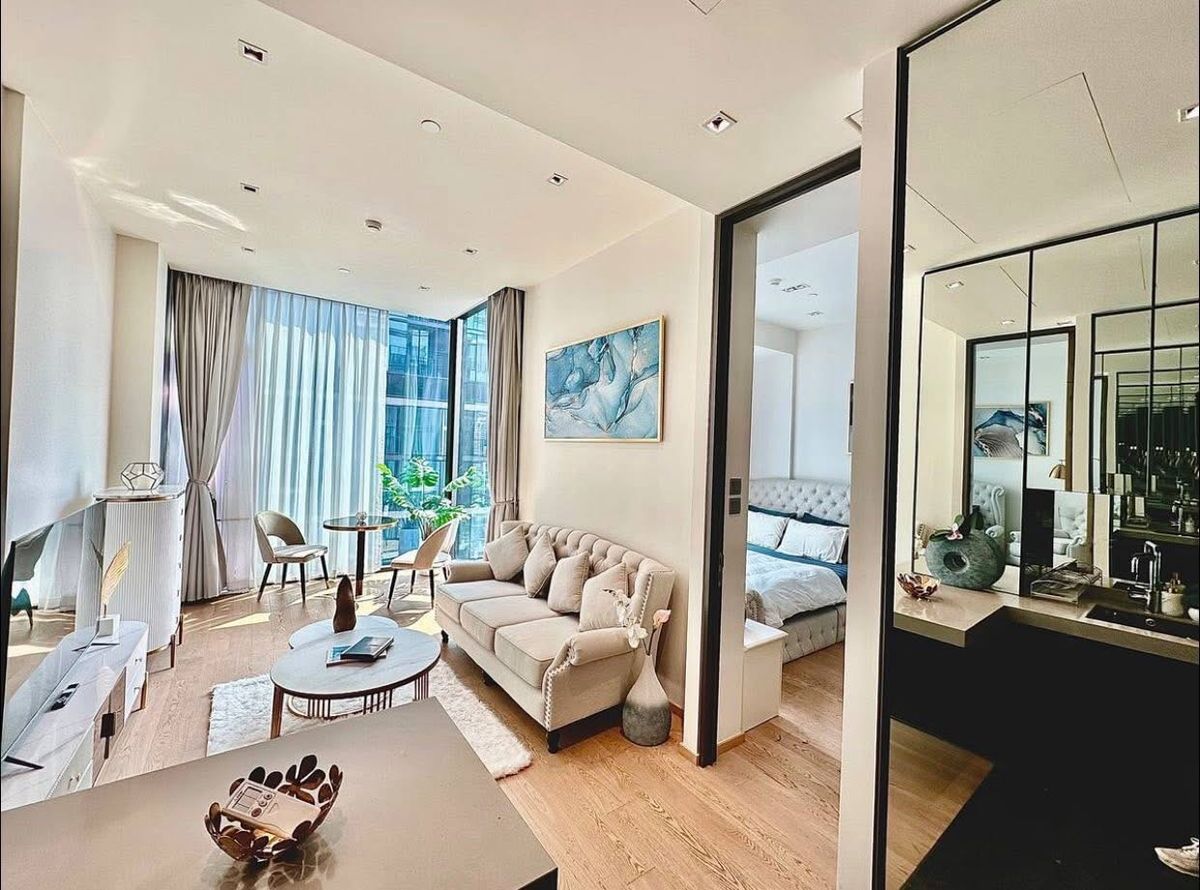 ให้เช่าคอนโดวิทยุ ชิดลม หลังสวน : For Rent 28 Chidlom 1bed 1bath fully furnished and nice decoration close to BTS chidlom/Central Chidlom