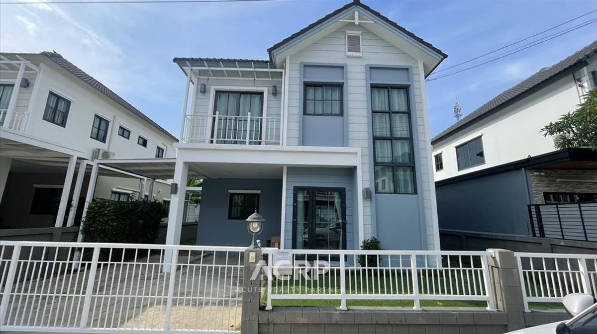 For SaleHouseRama 2, Bang Khun Thian : Single house for sale, Sivarom Nature Plus Rama 2-Tha Kham