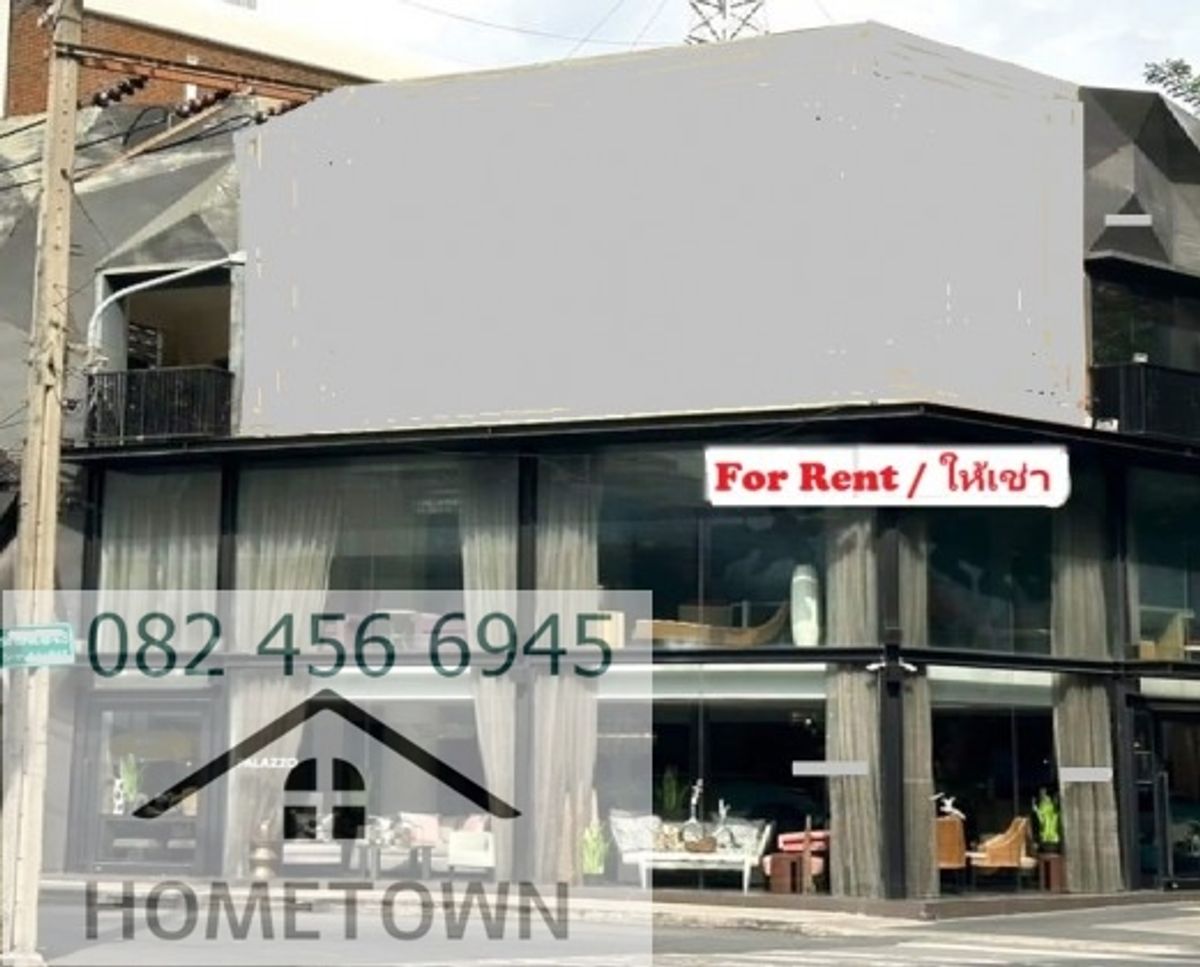 ให้เช่าสำนักงานคลองเตย กล้วยน้ำไท : For Rent ให้เช่าอาคารสำนักงาน / อาคารพาณิชย์ 3 ชั้น ริมถนนสุขุมวิท ติดถนนสุขุมวิท ใกล้ BTS พร้อมพงษ์