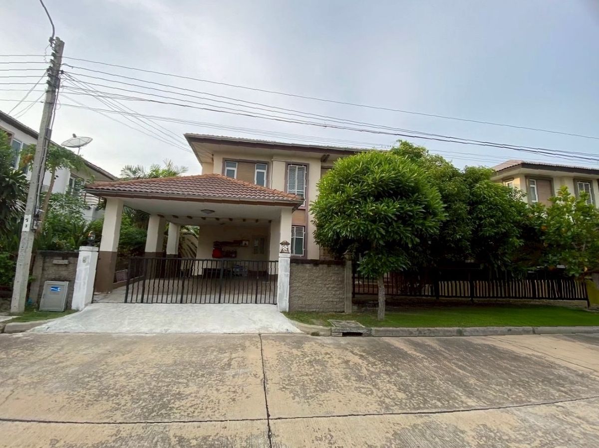 บ้านพระราม 2 บางขุนเทียน : 🏡💗 ขาย / ให้เช่า บ้านเดี่ยว หมู่บ้านคาซ่าเพรสโต้ พระราม 2
📍 ทำเลดีติดถนนใหญ่ ไม่ต้องเข้าซอย!