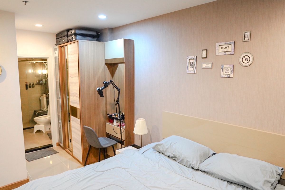 For RentCondoRama9, Petchburi, RCA : 🌟 Condo for Rent Supalai Wellington 2 - Ferrer Built -in, the whole room is ready to get close to MRT. Convenient to travel 🌟