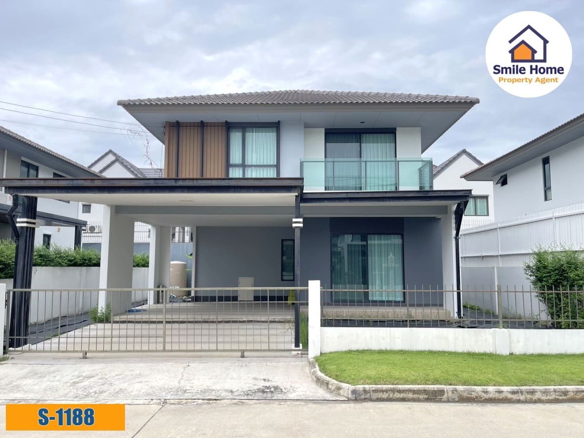 ขายบ้านบางนา แบริ่ง ลาซาล : บ้านเดี่ยวบุราสิริ บางนา กม.26 