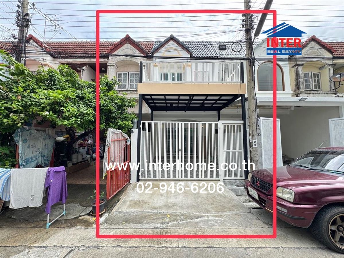 ขายทาวน์โฮมวิภาวดี ดอนเมือง หลักสี่ : ทาวน์เฮ้าส์ 2 ชั้น 16 ตร.ว. หมู่บ้านสี่ชัยวิลล่า โกสุม38 ซอยโกสุมรวมใจ38 ถนนวิภาวดี ถนนโกสุมรวมใจ เขตดอนเมือง กรุงเทพมหานคร