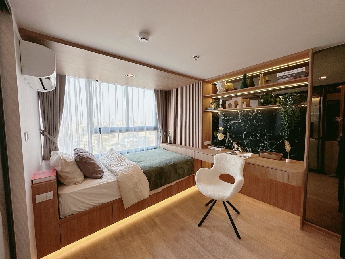 For SaleCondoRama9, Petchburi, RCA : 𝐈𝐃𝐄𝐎 𝐑𝐀𝐌𝐀𝟗 At the Central Rama 9, the new room is ready to stay for free. 𝐎 baht/installment 𝟏𝟖, 𝟎𝟎𝟎/month. Price before closing the project.