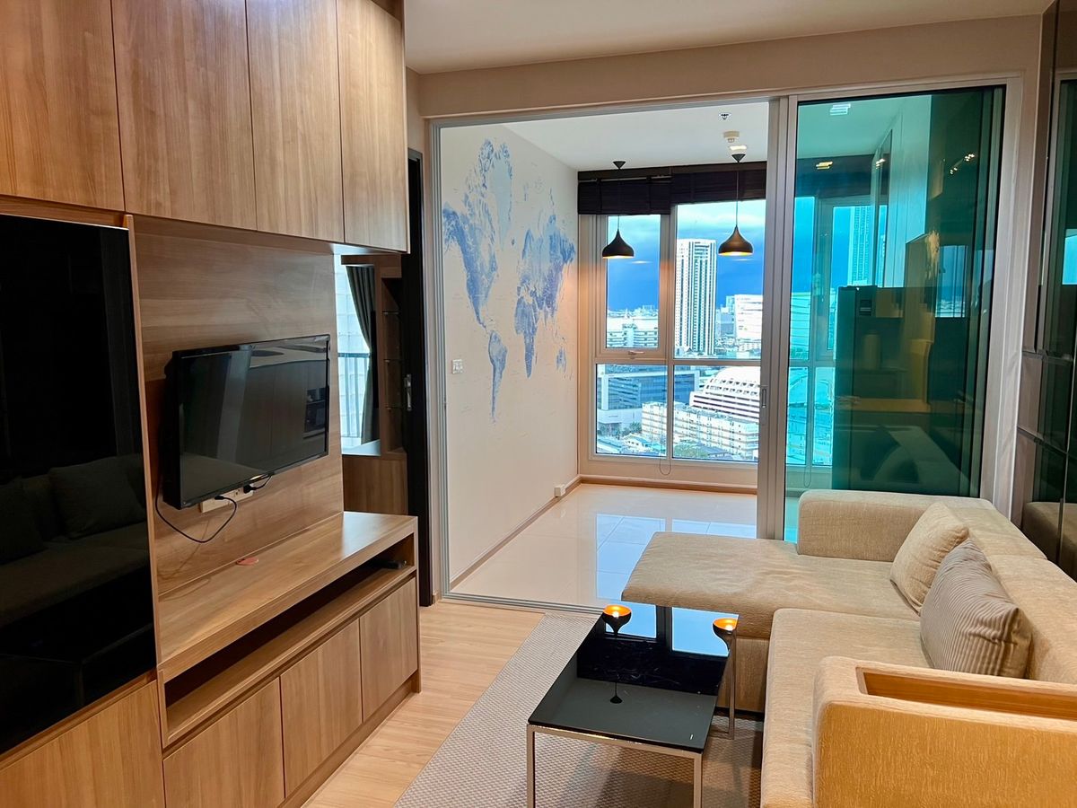 For RentCondoSathorn, Narathiwat : For Rent Condo Rhythm Sathorn  fully furnished (S12-0485)
