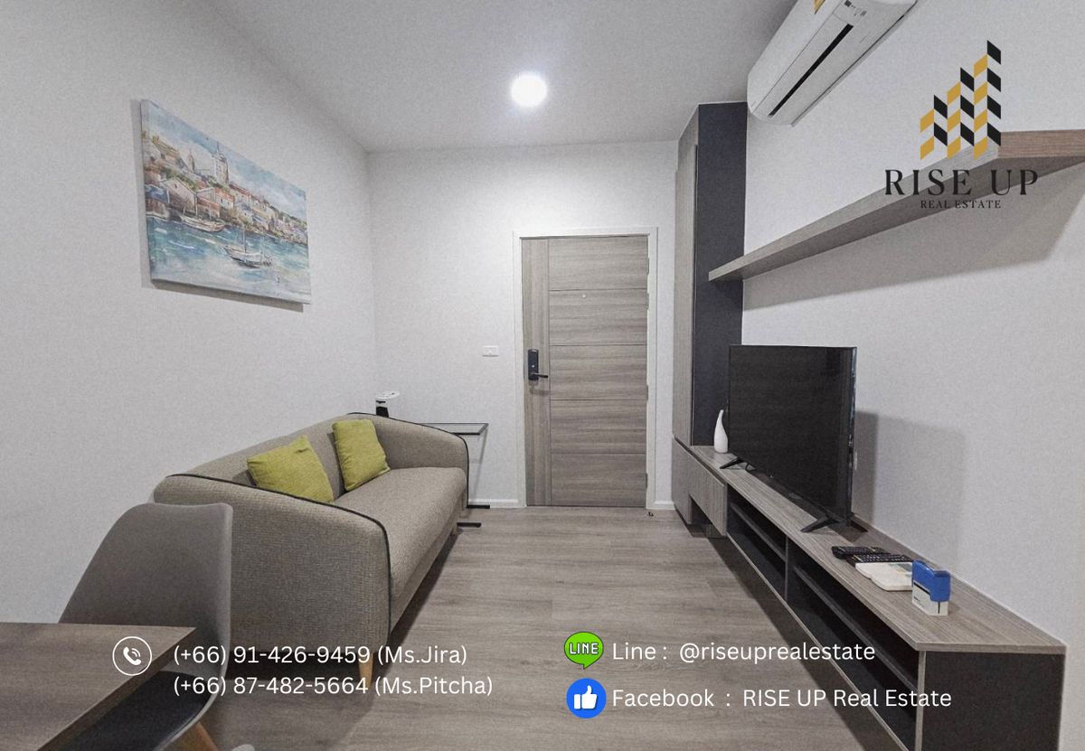 ให้เช่าคอนโดบางนา แบริ่ง ลาซาล : คอนโดปล่อยเช่า 📣 Notting Hill สุขุมวิท 105, 1  ห้องนอน, 1 ห้องน้ำ, ขนาด 26 ตรม. 🔥9,500  บาท/เดือน🔥