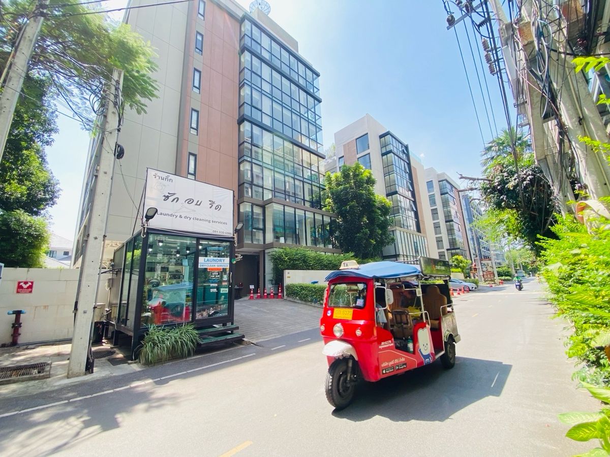 For SaleCondoRama9, Petchburi, RCA : Condo for sale AQ Alix Residence Soonvijai #New Condo in the heart of Phetchaburi, new cut - Rama 9, suitable for both living And invest in renting