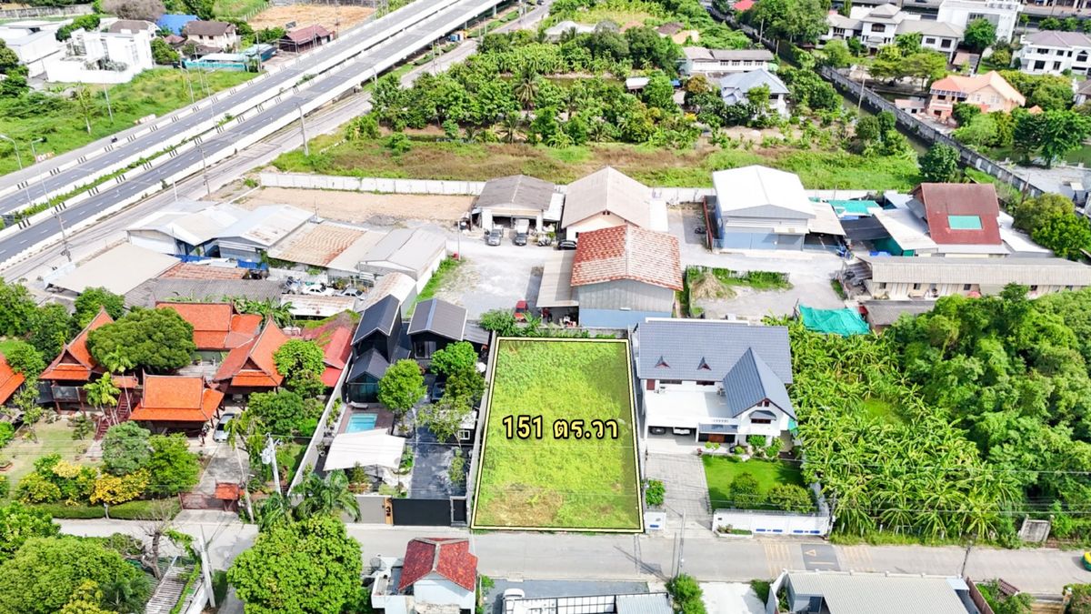 For SaleLandPinklao, Charansanitwong : Land for sale 151 sq.w. Phutthamonthon Sai 1 Soi 35