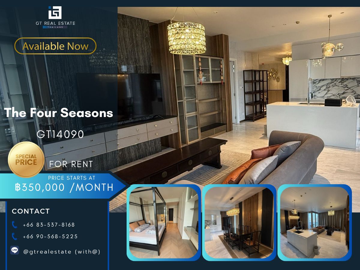 For RentCondoSathorn, Narathiwat : Luxury condo at The Four Seasons. Convenient transportation. Near the BTS Skytrain has a very beautiful shuttle. Complete furniture! Ready to move in !!