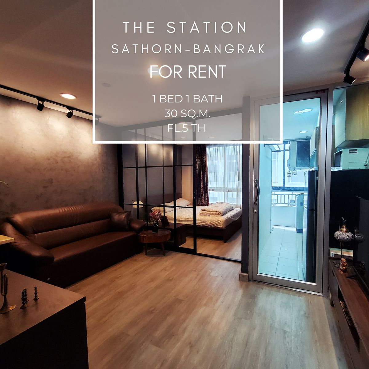 ให้เช่าคอนโดสาทร นราธิวาส : 💎 ให้เช่า The Station Sathorn - Bangrak เฟอร์นิเจอร์ครบ พร้อมอยู่ 