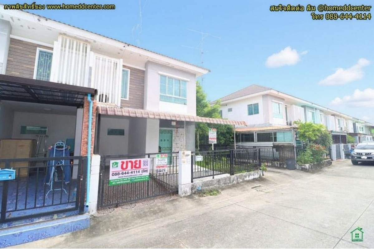 For SaleTownhomeSamut Prakan,Samrong : Townhome, Bang Phli, Samut Prakan, Pruksa 38/1, Daeng Daeng Thepharak, near Srinakarin, Kingkaew