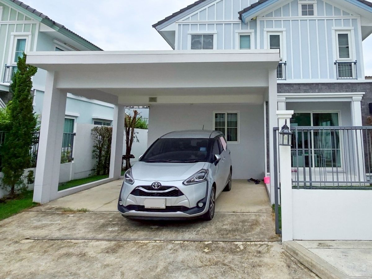 For SaleHouseBangna, Bearing, Lasalle : House for sale Villaggio 2 Srinakarin-Bangna