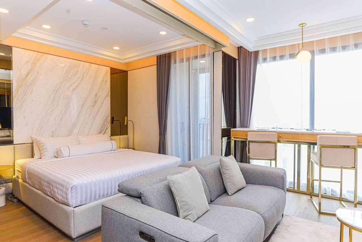 ให้เช่าคอนโดสยาม จุฬา สามย่าน : Condo for rent  :  ASHTON Chula-Silom(( Samyan MRT  )) MK-02  line @livingbkk