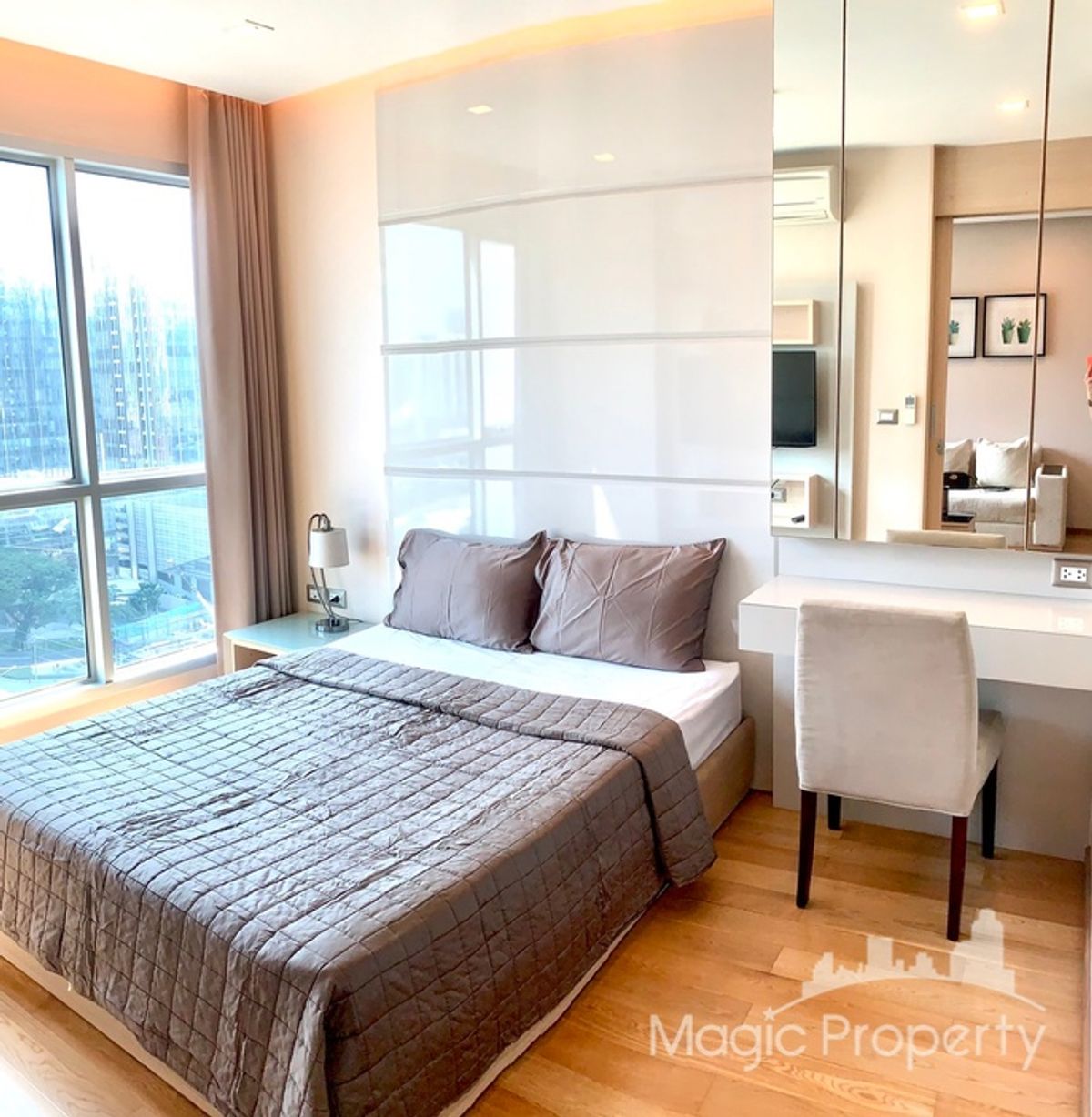 For RentCondoRama9, Petchburi, RCA : 1 Bedroom for Rent in The Address Asoke Condominium, New Petchaburi Rd, Makkasan, Ratchathewi, Bangkok