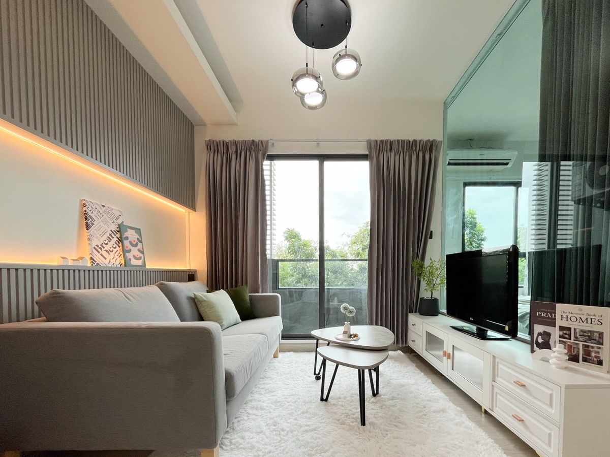 For SaleCondoRama 2, Bang Khun Thian : Sell ​​Ease Condo. Hurry and say hello to the room. Beautiful 100% cover. New renovation and stay in installments. Start 6xxx baht/d