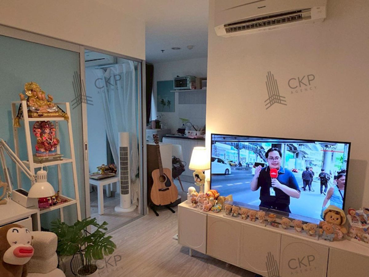 For SaleCondoChaengwatana, Muangthong : Condo Aspire Ngamwongwan, beautiful room, good view, on Ngamwongwan Road, near The Mall Ngamwongwan, bring your bags and move in.