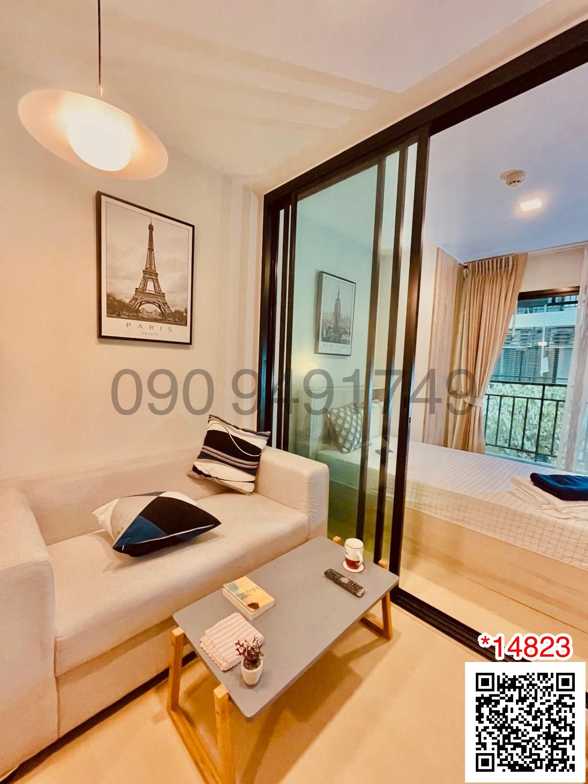 ขายคอนโดสมุทรปราการ สำโรง : ขาย คอนโด Pause Sukhumvit 115 ห้องสตูดิโอ ตกแต่งสวย ใกล้ BTS ปู่เจ้าสมิงพราย
