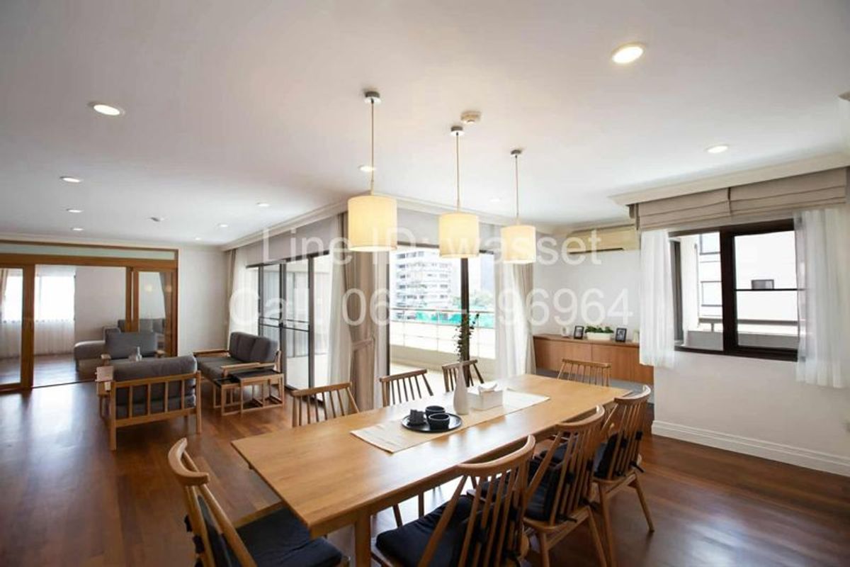 For RentCondoSukhumvit, Asoke, Thonglor : 🏡 RARE 3+ BEDROOM APARTMENT IN SUKHUMVIT – PET-FRIENDLY PARADISE!