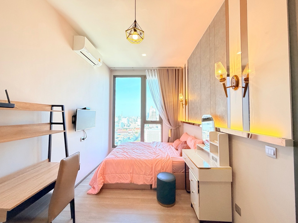 ให้เช่าคอนโดสาทร นราธิวาส : 55k !!🌟 ให้เช่า Rhythm เจริญกรุง พาวิลเลี่ยน | 2 ห้องนอน 2 ห้องน้ำ | 74 ตร.ม. | ชั้น 36 | ห้องวิวแม่น้ำเจ้าพระยา | คอนโดหรูริมแม่น้ำ